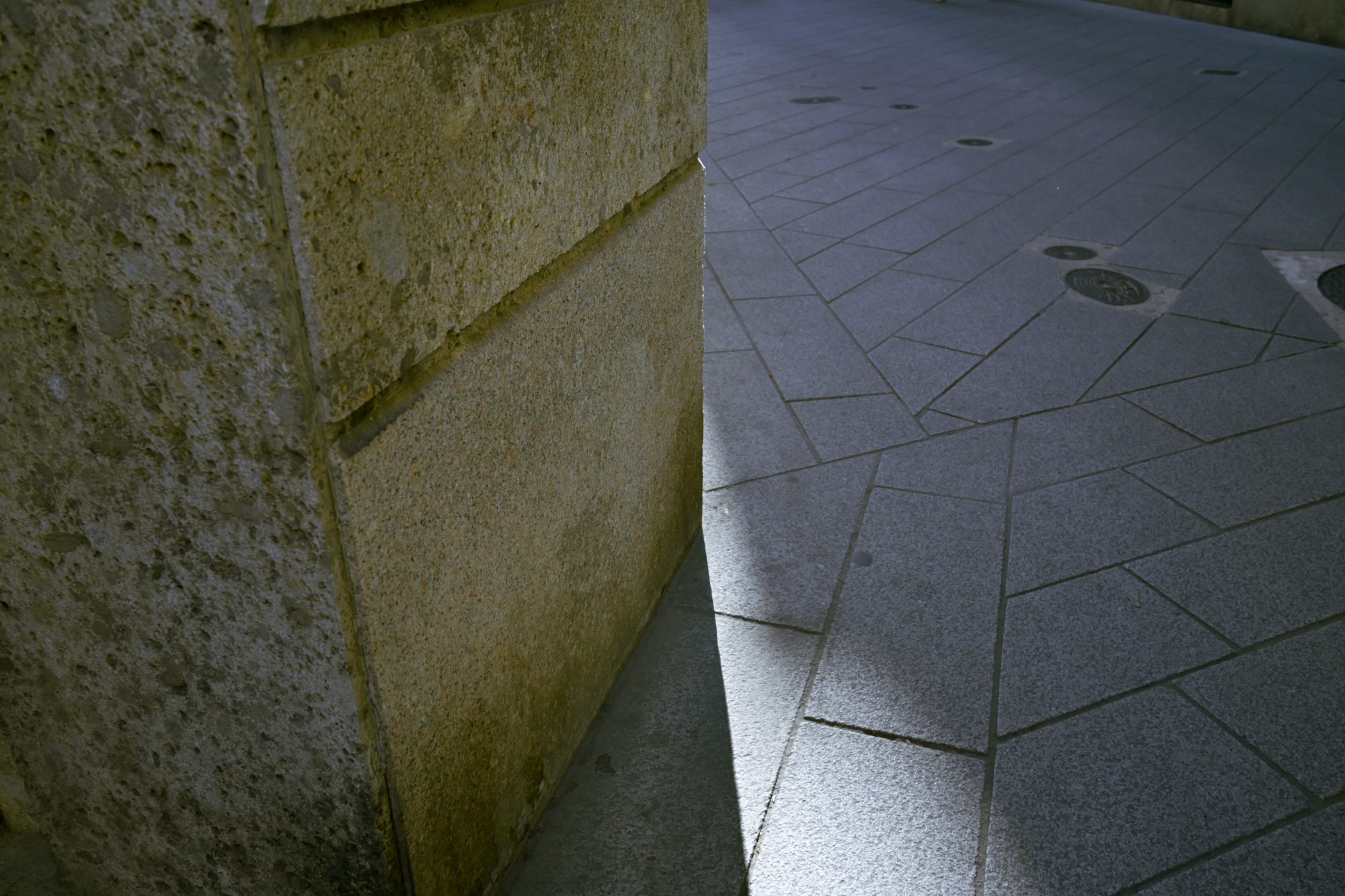 A quiet corner of an old Milan street.